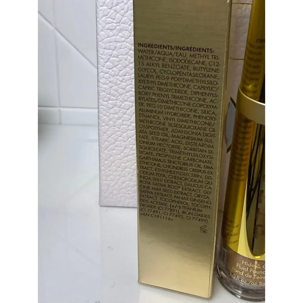 Stila Hide & Chic Fluid Foundation - TAN #3 - 30 mL
